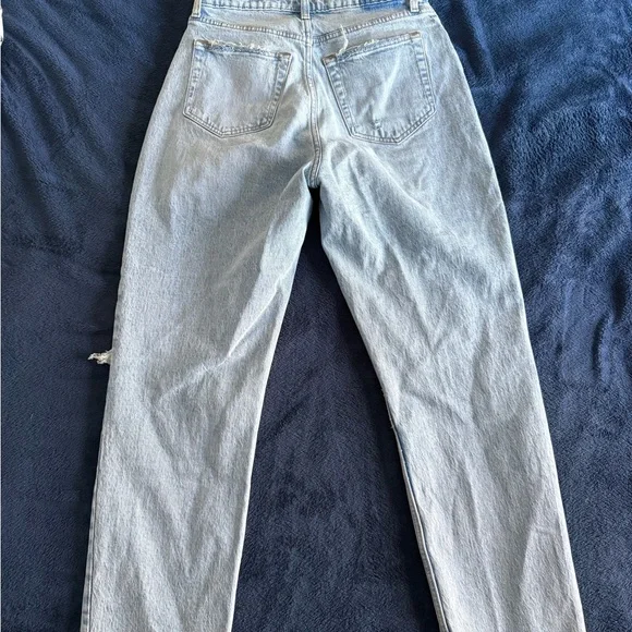 Abercrombie & Fitch Light High Rise Dad Jeans - Picture 5 of 6